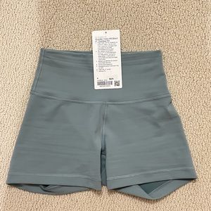 Lululemon Wunder Train Short 4” Contour Fit Misty Glade Size 4